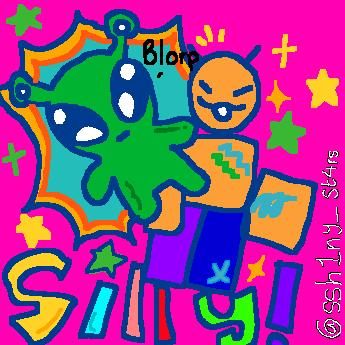 Roblox pop art ^_^ (I traced this  😛)