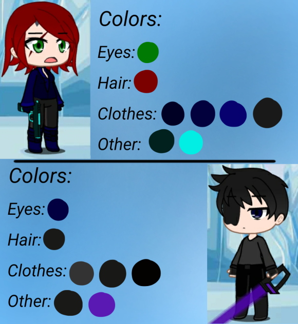 Trinec and Tekk's ocs (repost)