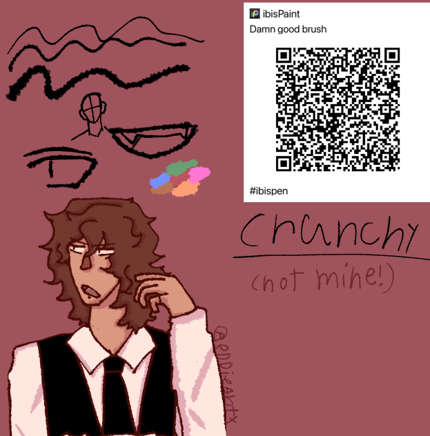 Line art brush - ibisPaint