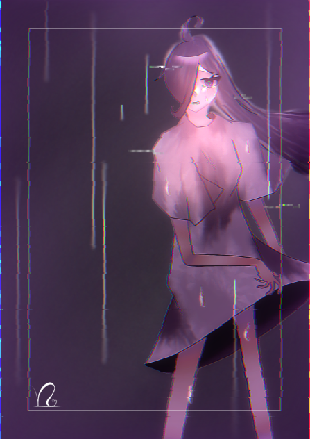 苦しい