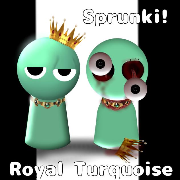 Sprunki! my oc Royal Turquiose
