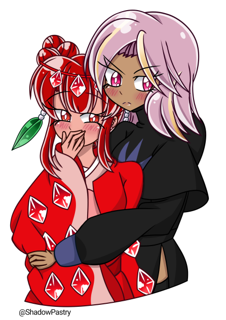Shadow Sister X Pomegranate CRK Fanart