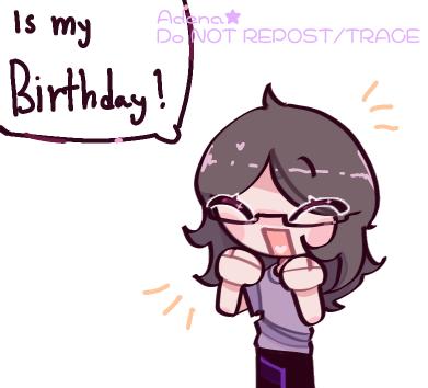 IS MY BIRTHDAY!! (18 February)