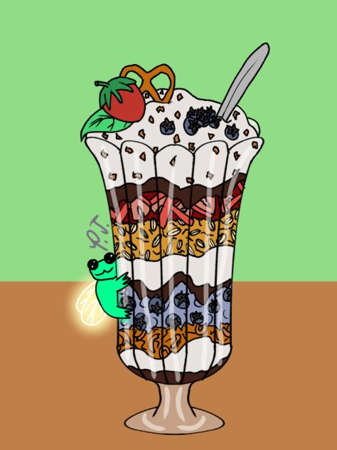 In French parfait means perfect