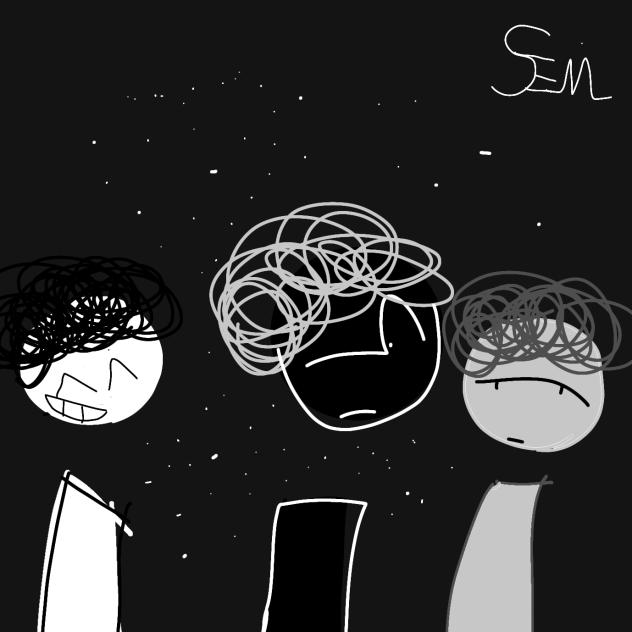 same person. different personalities. - ibisPaint