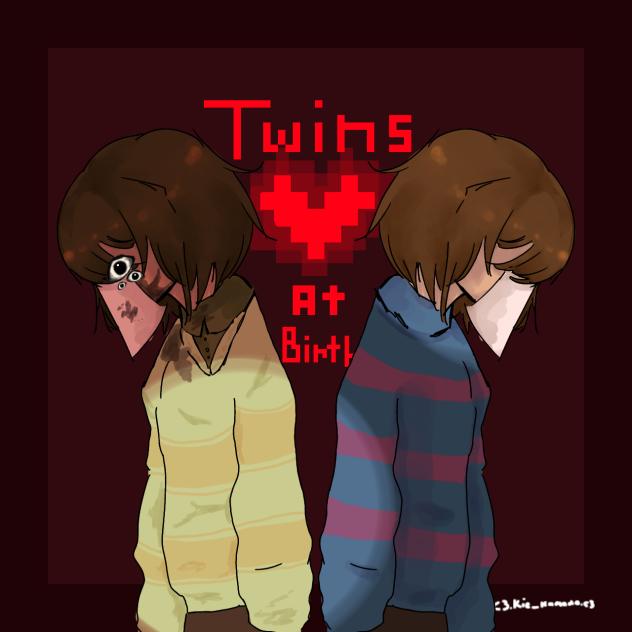 Chara and Frisk - ibisPaint
