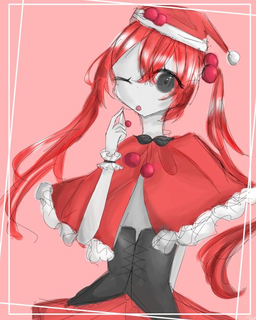 クリスマス×さくらんぼ