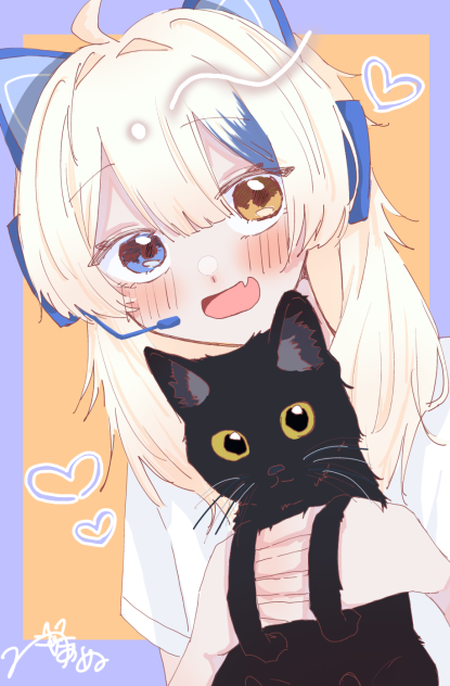 黒猫ちゃん抱っこできた！