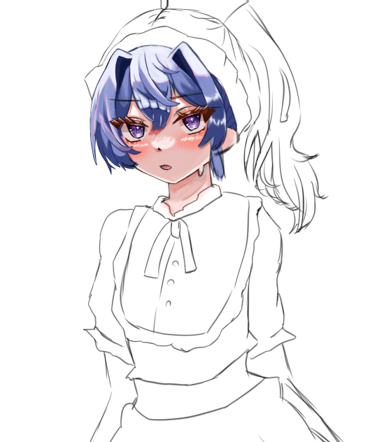 創作メイドちゃん（途中経過）