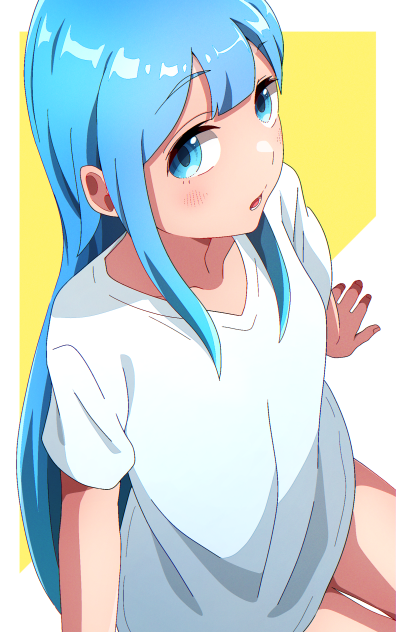 青髪