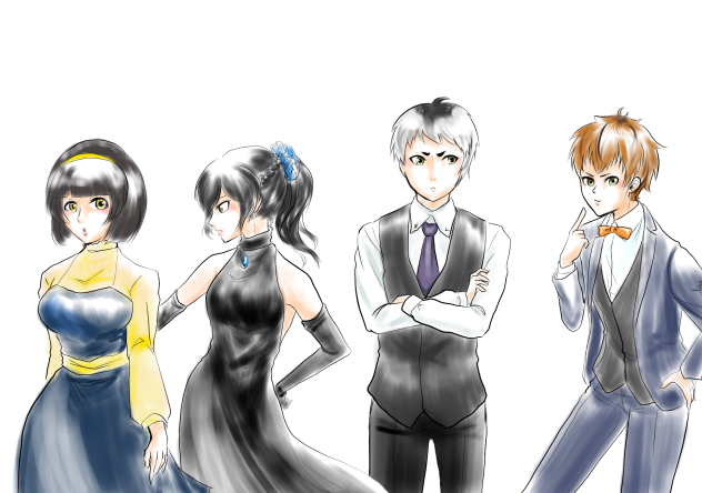 にゃんず擬人化②