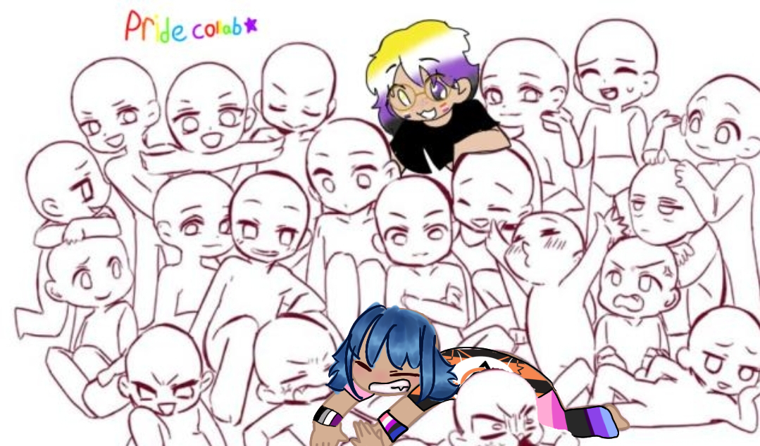 collab again ^^ - ibisPaint