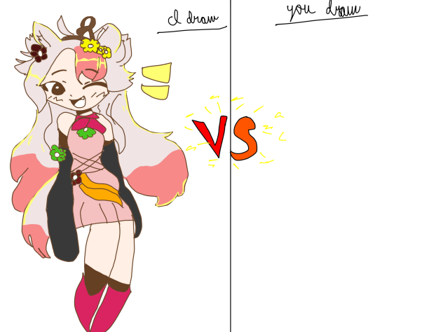 I draw you draw [3] (this my drawing irl