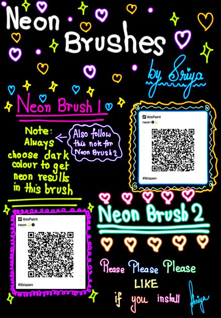 Neon Brushes!🌟🤩