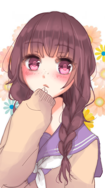 三つ編みちゃん