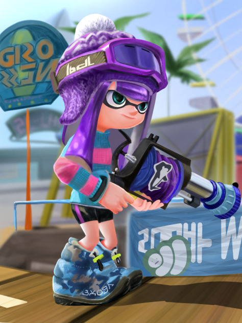 Ｈ３リールガンＤ(SPLATOON)