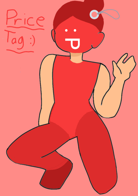 🏷️ Bfdi Price tag as human 🏷️