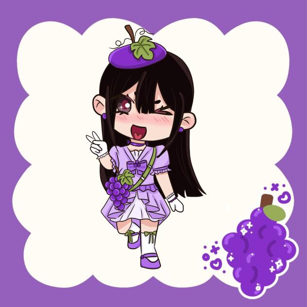 Chibi Fruit Series — Ren🍇
