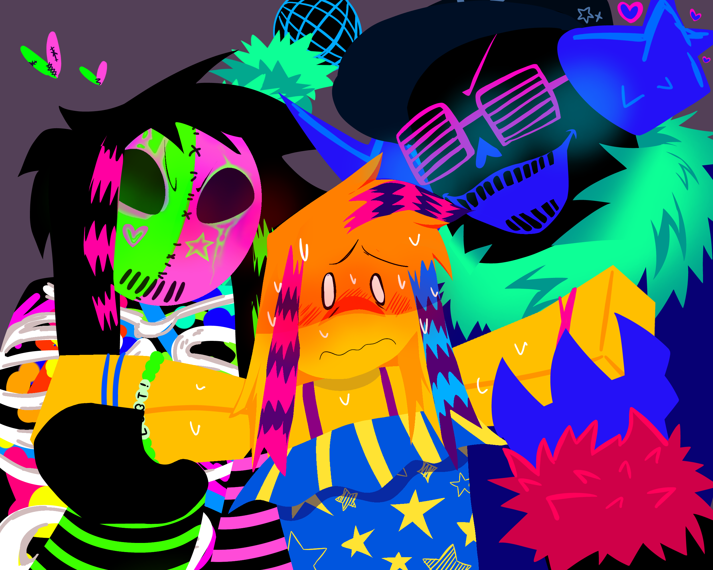 poly party 🎉🎉🎉 - ibisPaint