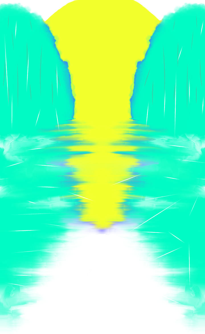 how to do a sunset on the river - ibisPaint