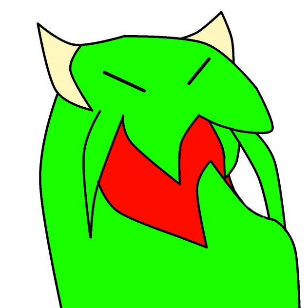 Strange creatures  Yeah ( green )