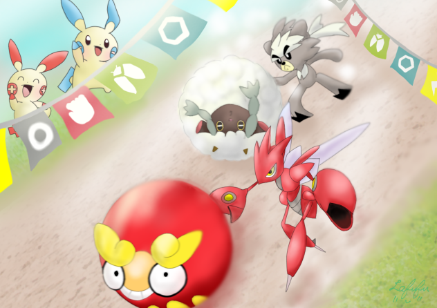 運動会：大玉ころがし