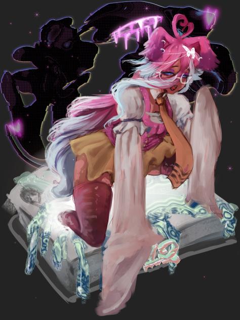 Elsa cotton candy (oc)