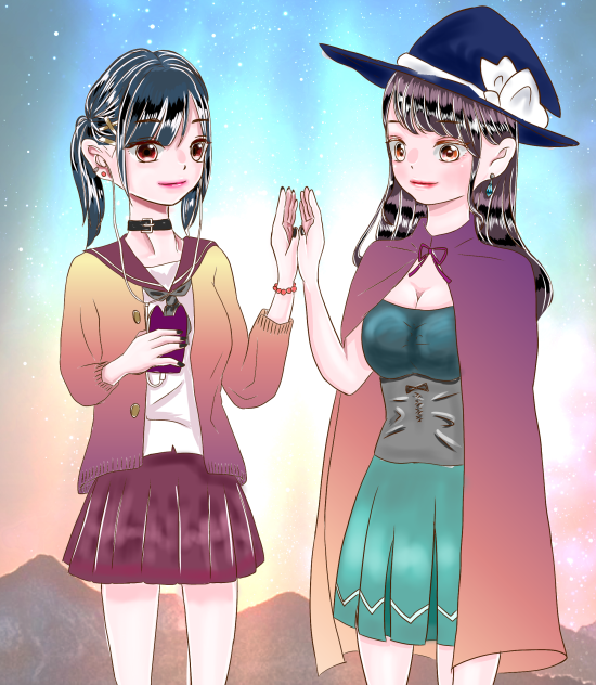 どっちが仮装？