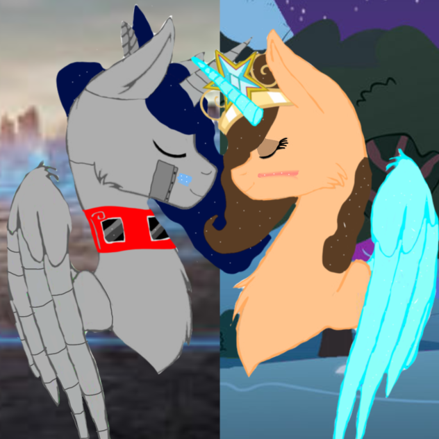 The two alicorns that made peace