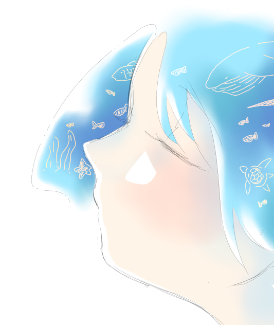 💧💙🌊🐟💙💧 - ibisPaint