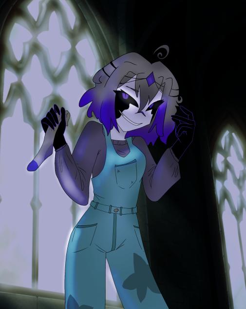 Drew my friends Oc Sock Eater
