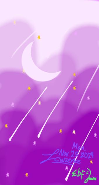 cloudy moon 🌜 - ibisPaint