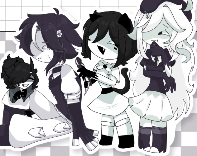 Fan art For Three Talented Artists!!