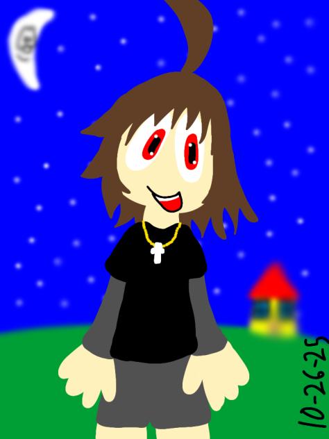 A human
