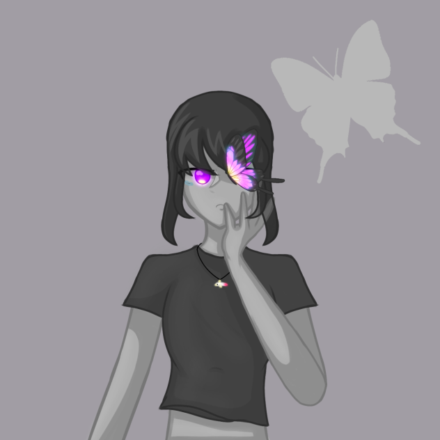 Emoji Challenge 🦋+💜+😥