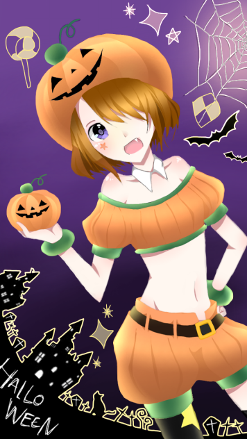 【ハロウィン】塗ってみた