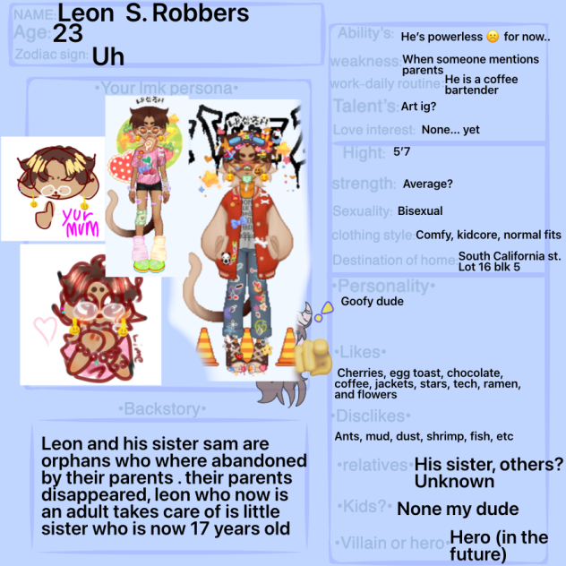 I uh ref sheet