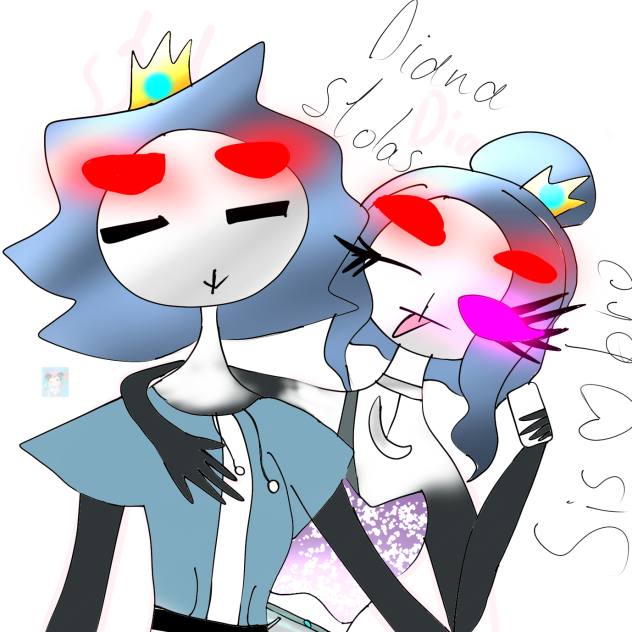 Stolas the bro Diana the sis pic
