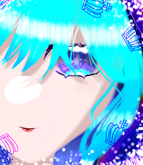 The Blue Queen - ibisPaint