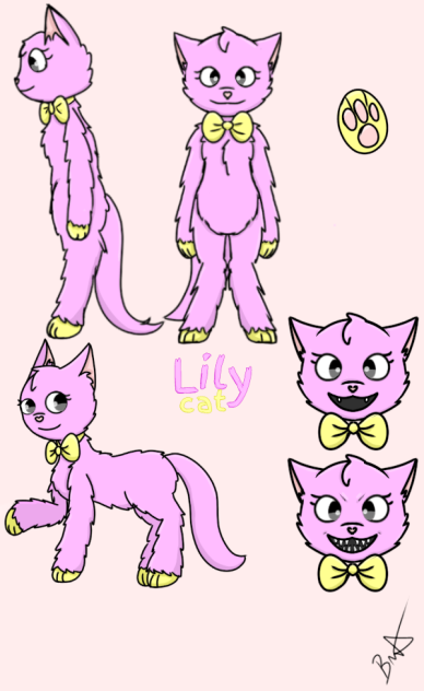 Novo estilo de lily cat .(1226)