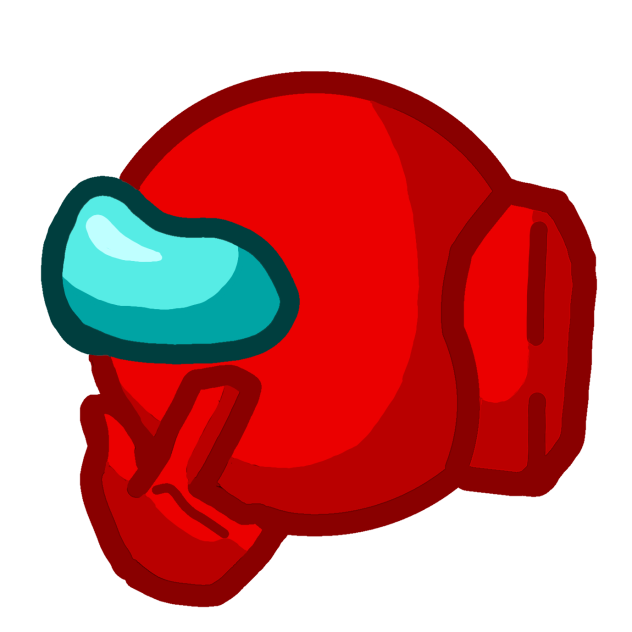 Sus red amogi