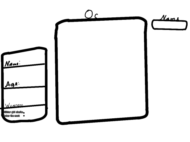 Glitter Power villain oc sheet