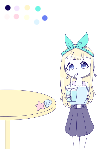 #まりんの夏色縛り