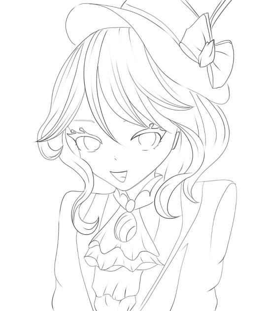 Furina Lineart
