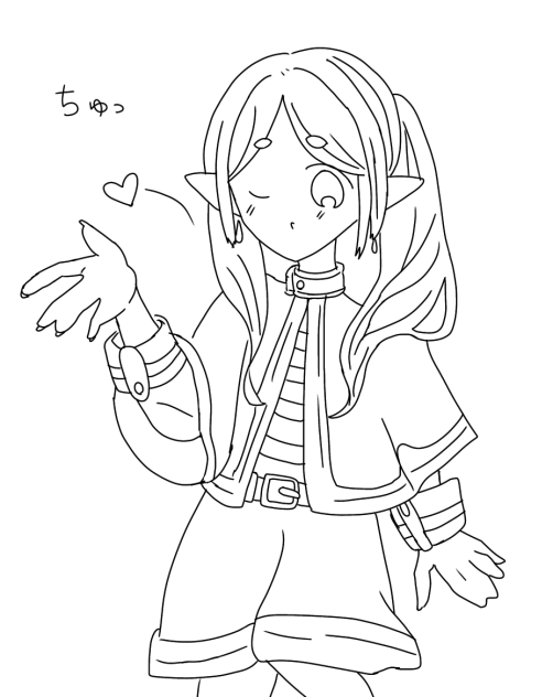 ちゅっ