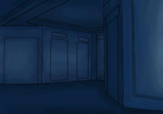 A Hallway at night