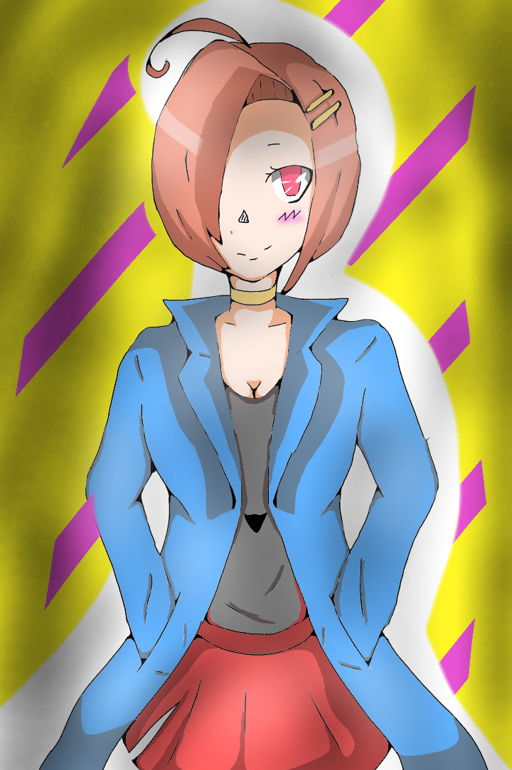 ツンデレ系な女性？ - ibisPaint