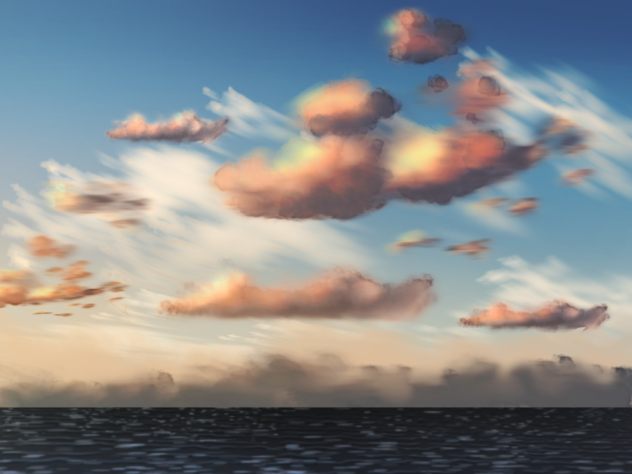 cloudy sky