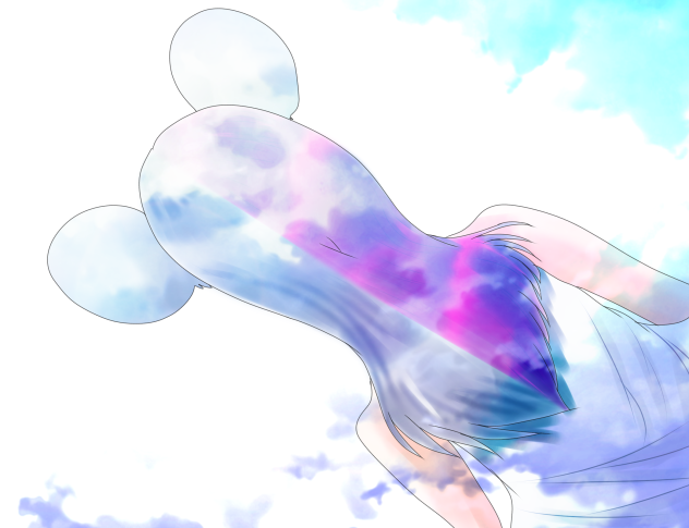 この後ろ姿は❗