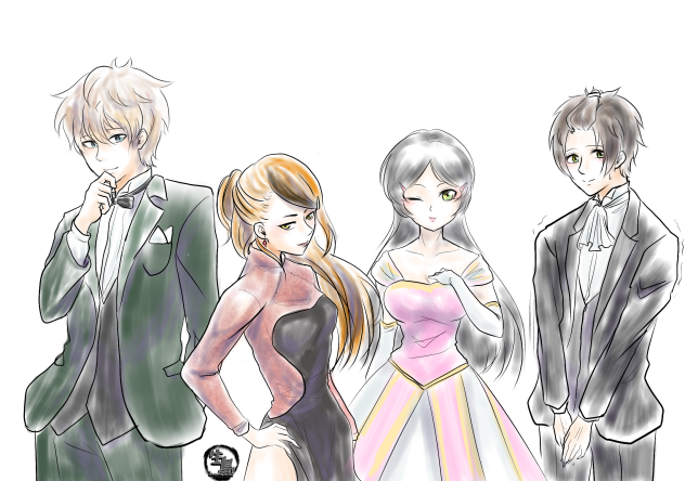 にゃんず擬人化①